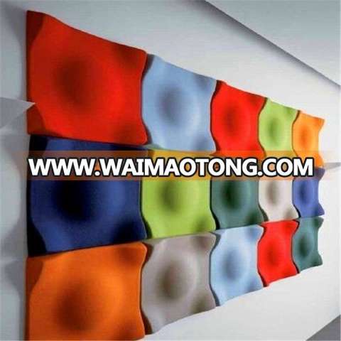 Factory Cheap Acoustic 3d Wall Decoration Panel